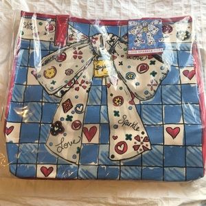 NWT Brighton Love Sparkle Large Tote Bag